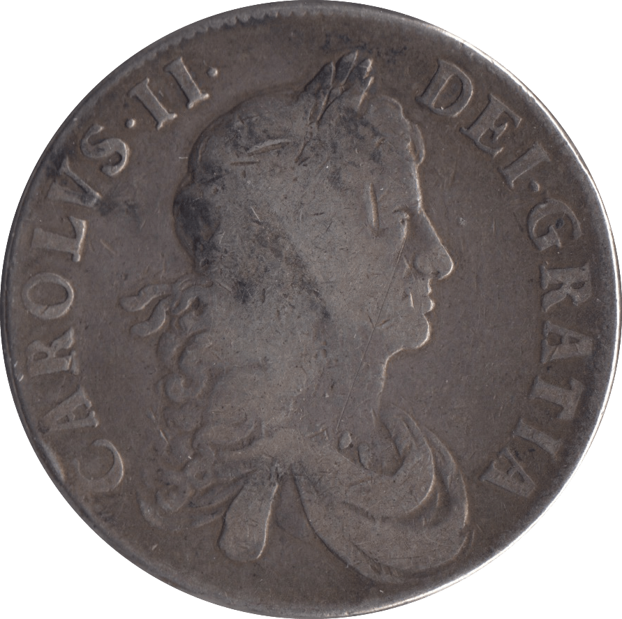 1668 CROWN ( FINE ) - Crown - Cambridgeshire Coins