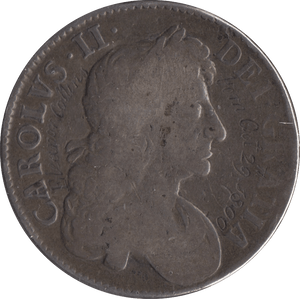 1669 CROWN ( FINE ) - Crown - Cambridgeshire Coins