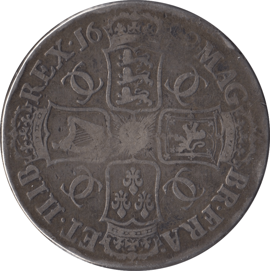 1669 CROWN ( FINE ) - Crown - Cambridgeshire Coins