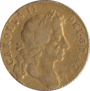 1670 GOLD ONE GUINEA ( GF ) - Guineas - Cambridgeshire Coins
