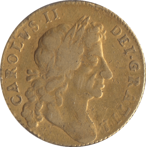 1670 GOLD ONE GUINEA ( GF ) - Guineas - Cambridgeshire Coins