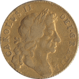 1670 GOLD ONE GUINEA ( GF ) - Guineas - Cambridgeshire Coins