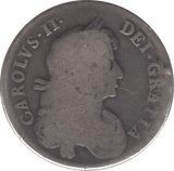 1671 HALFCROWN ( FAIR ) - Halfcrown - Cambridgeshire Coins