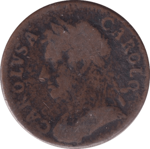 1672 FARTHING ( FAIR ) - Farthing - Cambridgeshire Coins