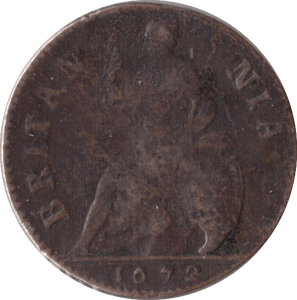 1672 FARTHING ( GF ) - Farthing - Cambridgeshire Coins