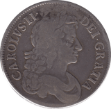1673 CROWN ( GF ) - Crown - Cambridgeshire Coins