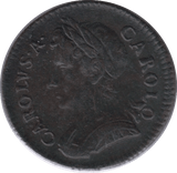 1674 FARTHING ( EF ) - Farthing - Cambridgeshire Coins