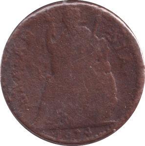 1674 FARTHING ( FAIR ) - Farthing - Cambridgeshire Coins