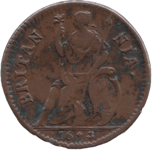 1674 FARTHING ( GVF ) - Farthing - Cambridgeshire Coins