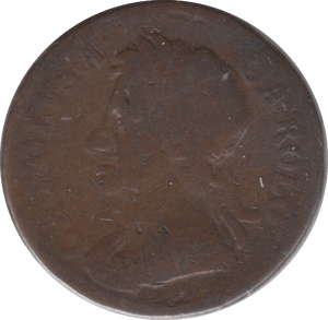 1675 FARTHING ( FAIR ) - Farthing - Cambridgeshire Coins