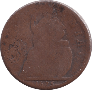 1675 FARTHING ( FAIR ) - Farthing - Cambridgeshire Coins