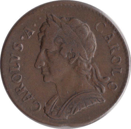 1675 FARTHING ( GVF ) - Farthing - Cambridgeshire Coins