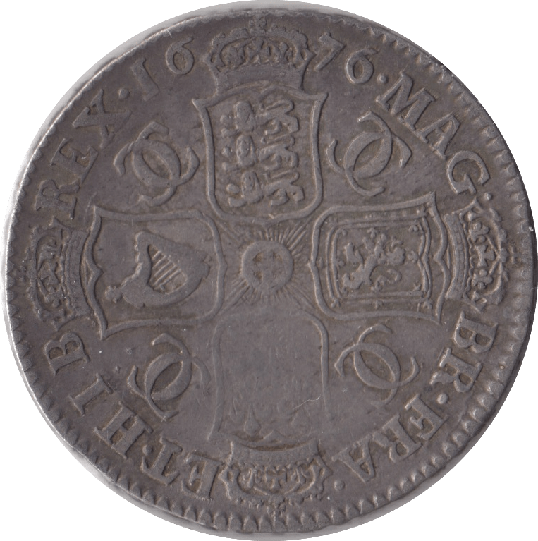 1676 HALFCROWN ( GF ) - Halfcrown - Cambridgeshire Coins