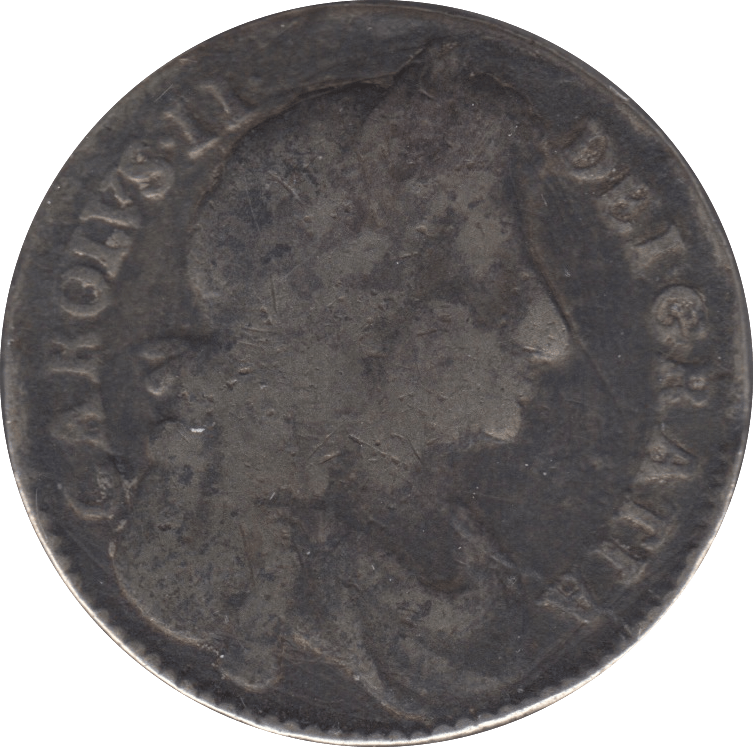 1676 HALFCROWN ( NF ) CHARLES II - Halfcrown - Cambridgeshire Coins