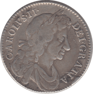 1676 HALFCROWN ( VF ) - Halfcrown - Cambridgeshire Coins