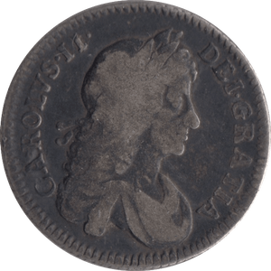 1676 SHILLING ( GF ) CHARLES II - Shilling - Cambridgeshire Coins