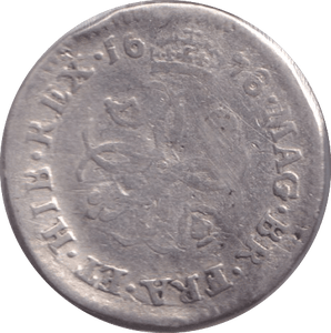 1678 MAUNDY FOURPENCE ( FINE ) - Maundy Coins - Cambridgeshire Coins