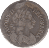 1679 MAUNDY FOURPENCE ( FINE ) 2 - Maundy Coins - Cambridgeshire Coins