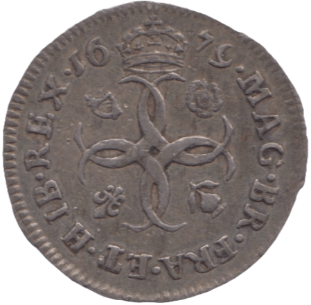 1679 MAUNDY FOURPENCE ( GVF ) - MAUNDY FOURPENCE - Cambridgeshire Coins