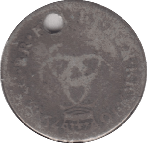 1679 MAUNDY THREEPENCE ( EF ) 2 HOLED - Maundy Coins - Cambridgeshire Coins