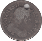 1679 MAUNDY THREEPENCE ( EF ) 2 HOLED - Maundy Coins - Cambridgeshire Coins