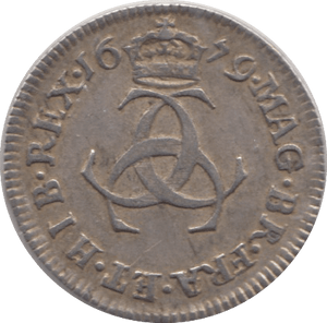 1679 MAUNDY THREEPENCE ( EF ) 3 - Maundy Coins - Cambridgeshire Coins