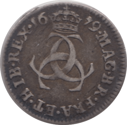 1679 MAUNDY THREEPENCE ( GVF ) - Maundy Coins - Cambridgeshire Coins