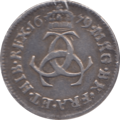 1679 MAUNDY THREEPENCE ( VF ) 4 - Maundy Coins - Cambridgeshire Coins