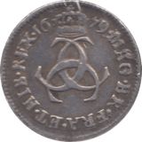 1679 MAUNDY THREEPENCE ( VF ) 4 - Maundy Coins - Cambridgeshire Coins