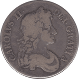 1680 CROWN ( GF ) SECUNDO - CROWN - Cambridgeshire Coins