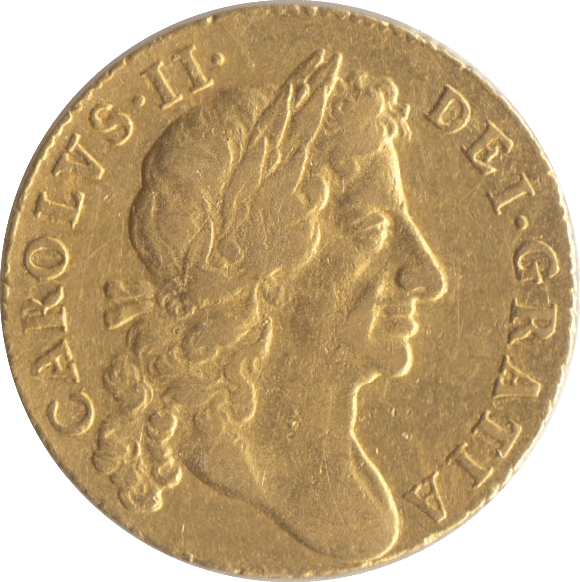 1681 GOLD ONE GUINEA ( VF ) - Guineas - Cambridgeshire Coins
