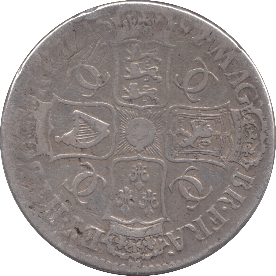 1682 CROWN ( F ) CHARLES II - Crown - Cambridgeshire Coins