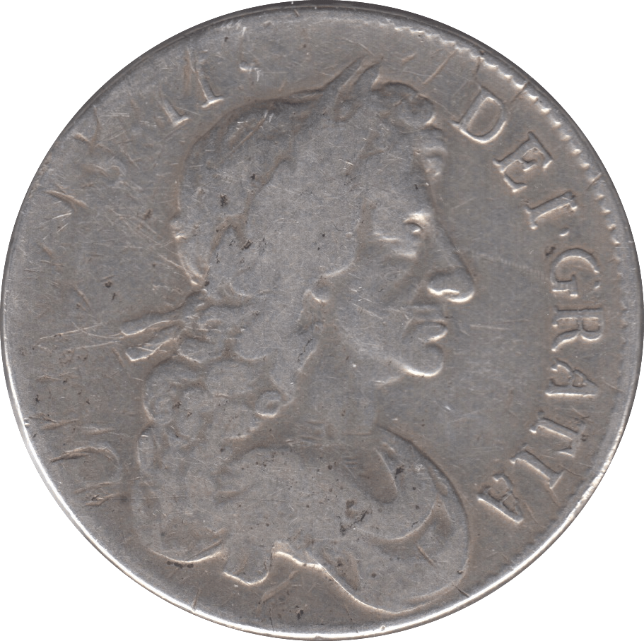 1682 CROWN ( F ) CHARLES II - Crown - Cambridgeshire Coins