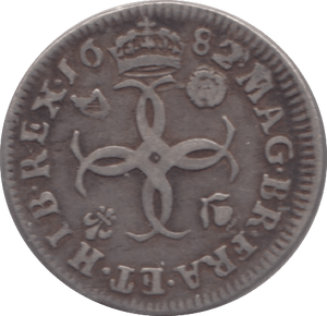 1682 MAUNDY FOURPENCE ( GF ) - Maundy Coins - Cambridgeshire Coins