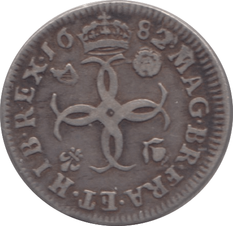 1682 MAUNDY FOURPENCE ( GF ) - Maundy Coins - Cambridgeshire Coins
