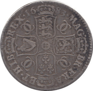 1683 HALFCROWN ( GF ) 2 - Halfcrown - Cambridgeshire Coins