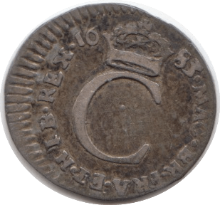 1683 MAUNDY ONE PENNY ( GVF ) - Maundy Coins - Cambridgeshire Coins