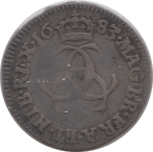 1683 MAUNDY THREEPENCE ( GF ) - Maundy Coins - Cambridgeshire Coins