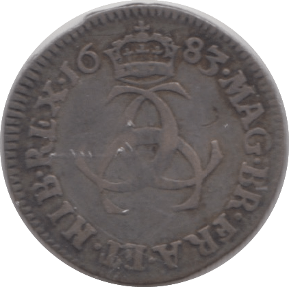 1683 MAUNDY THREEPENCE ( GF ) - Maundy Coins - Cambridgeshire Coins