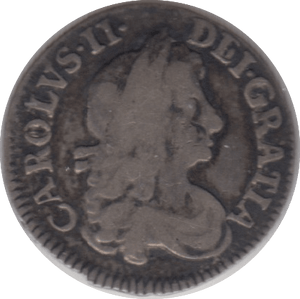 1683 MAUNDY THREEPENCE ( GF ) - Maundy Coins - Cambridgeshire Coins