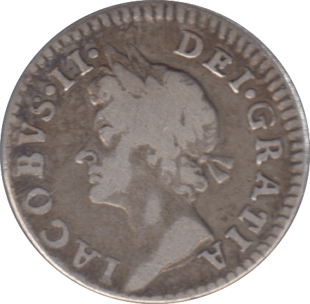 1686 MAUNDY FOURPENCE ( FINE ) - Maundy Coins - Cambridgeshire Coins