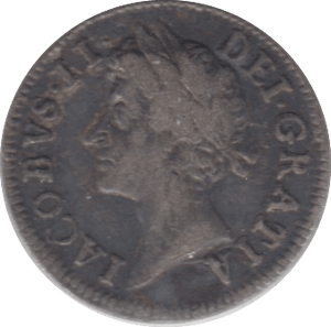 1686 MAUNDY TWOPENCE ( GF ) JAMES II - Maundy Coins - Cambridgeshire Coins