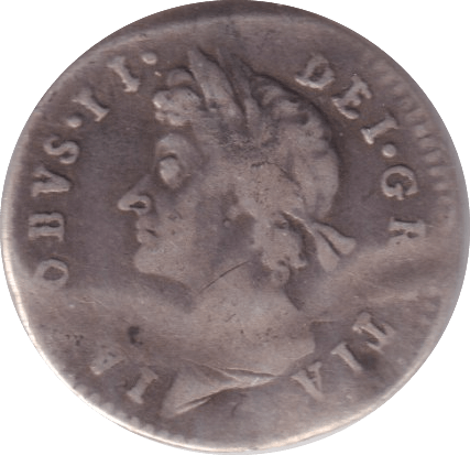 1687 MAUNDY THREEPENCE ( FINE ) - Maundy Coins - Cambridgeshire Coins