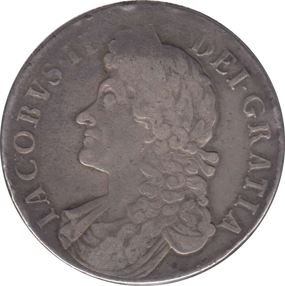 1688 CROWN ( FINE ) - Crown - Cambridgeshire Coins