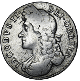 1688 HALFCROWN ( GF ) - Halfcrown - Cambridgeshire Coins