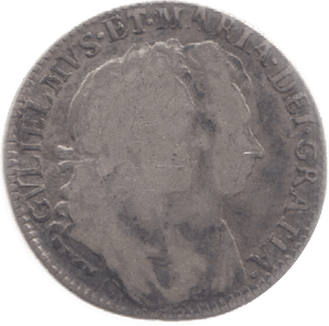 1689-1694 SHILLING ( FAIR ) - Shilling - Cambridgeshire Coins