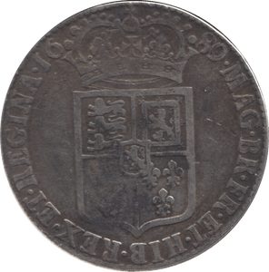 1689 HALFCROWN ( GF ) 6 - Halfcrown - Cambridgeshire Coins