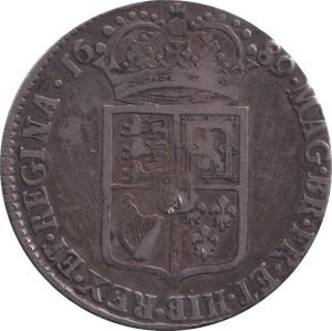 1689 HALFCROWN ( GF ) - Halfcrown - Cambridgeshire Coins