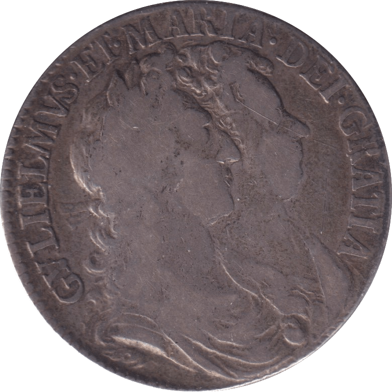 1689 HALFCROWN ( GF ) - Halfcrown - Cambridgeshire Coins