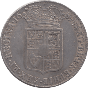 1689 HALFCROWN ( GVF ) - Halfcrown - Cambridgeshire Coins